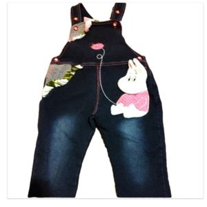 Kidscool Space bibbed jeans